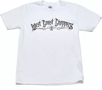 Buy West Coast Choppers Herren T-Shirt Gothique Tee White • 20.06£