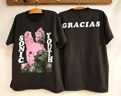 Buy Vintage Sonic Youth Shirt L Dirty 1992 Gracias Grunge Rock Band Anime Punk NIN • 64.42£