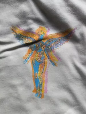 Buy Brand NEW Mens NIRVANA Angel Print  T-shirt Size M • 5£