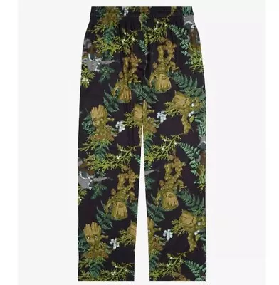 Buy Marvel Guardians Of The Galaxy Sleep Pants Adult Extra Small Green Pajamas 24-26 • 30.78£