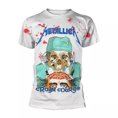 Buy Metallica Crash Course In Brain Surgery Official Tee T-Shirt Mens Unisex • 31.05£