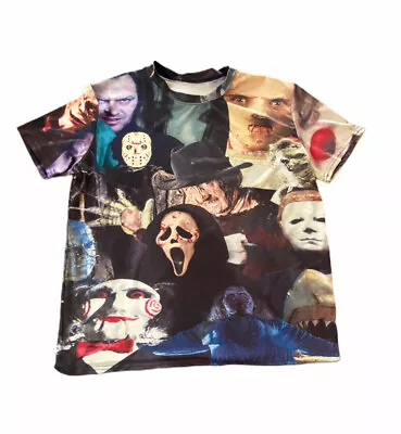 Buy Serial Killer Men's T-Shirt Freddy Saw Hannibal Texas Chainsaw Massacre (8 • 35.71£
