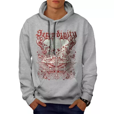 Buy Wellcoda Sword Death Skull Grave Yard Mens Hoodie • 29.99£