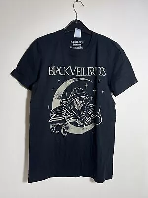 Buy Black Veil Brides Band Tour T Shirt Tee - Small Skull Moon Graphic • 14.99£