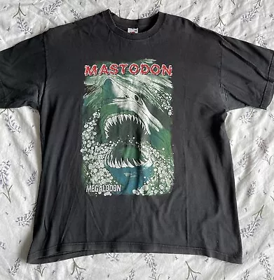 Buy Vintage 2004 Mastodon Megoladon T Shirt Large Kyuss Red Fang Sleep Stoner Metal • 19£