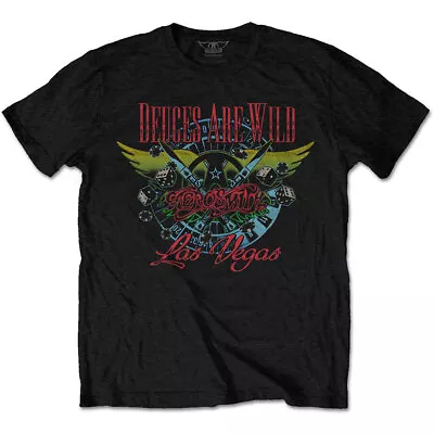 Buy Aerosmith Deuces Are Wild Official Tee T-Shirt Mens Unisex • 14.99£