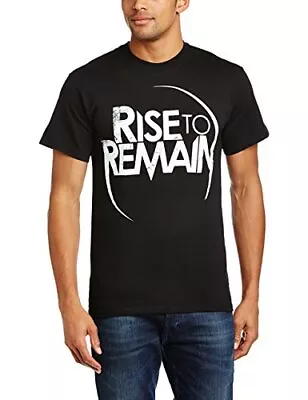 Buy Rise To Remain Men Logo Short Sleeve T-Shirt, Black, XX-Large • 17.77£