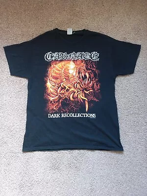 Buy Carnage Dark Recollections T-Shirt- Size L - Heavy Death Metal - Massacre  • 7.99£