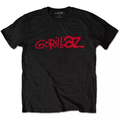 Buy Gorillaz Logo Black Official Tee T-Shirt Mens • 14.99£