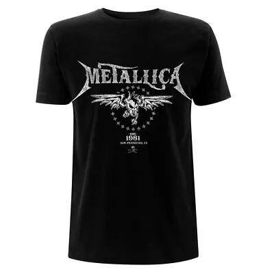 Buy Metallica Biker Black Official Tee T-Shirt Mens • 15.33£
