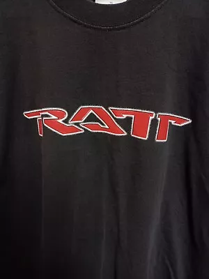 Buy Vintage RATT Tour 2001 Shirt Black Double Sided Size XL Heavy Metal Rock Great • 27.96£