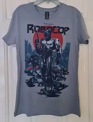 Buy Robocop Ladies Fitted T Shirt Grey Large Loot Crate NEW • 6£