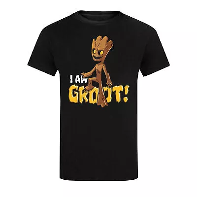 Buy Guardians Of The Galaxy Unisex Adult I Am Groot T-Shirt PH1216 • 8.59£