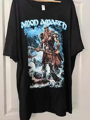 Buy Amon Amarth Band Jomsviking Black Shirt Unisex Cotton 5XL • 25£