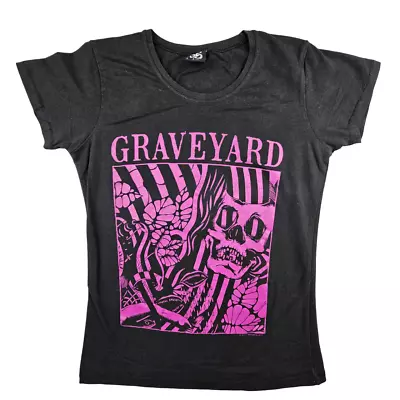 Buy SG Graveyard Goliath Nuclear Blast 2012 T Shirt Size S Black Womens • 13.49£