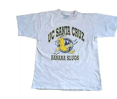 Buy UC Santa Cruz Genuine Shirt Mens L Banana Slugs Pulp Fiction All Sport 1997 • 125£