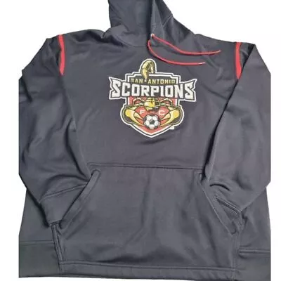 Buy 2856 Sport Tek San Antonio Scorpions Black Hoodie XL • 28.01£