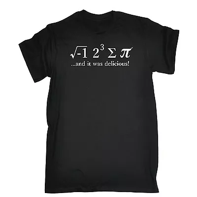 Buy Men's Ate Some Pie 8 Eat Math Equation Geek Nerd Funny Joke T-SHIRT Birthday • 12.95£