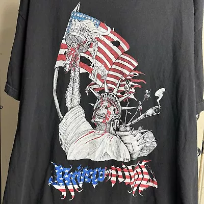 Buy Rivers Of Nihil Band Shirt XXL American Death Metal Music Concert Hardcore Tee • 23.34£
