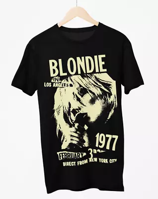 Buy Blondie 1977 Gig Poster T-Shirt • 14.95£