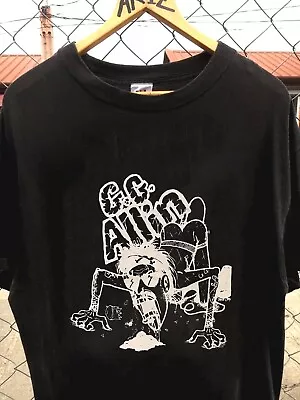 Buy Retro GG Allin  Jeff Clayton  T-Shirt,  Punk Rock Band T-shirt TE1228 • 15.86£