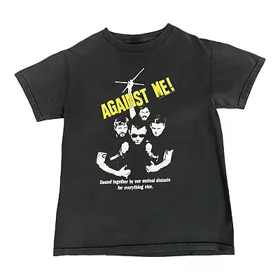 Buy Against Me! Band Black T-Shirt Cotton Unisex For Men Women RM412 • 20.39£