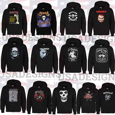 Buy Collection Of Classic Punk Rock Men's Hoodies • 23.33£