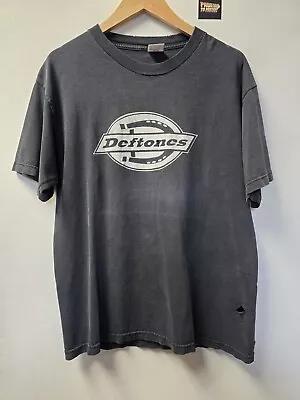 Buy Vtg Deftones Band T Shirt L Dickies Rip Logo • 672.19£