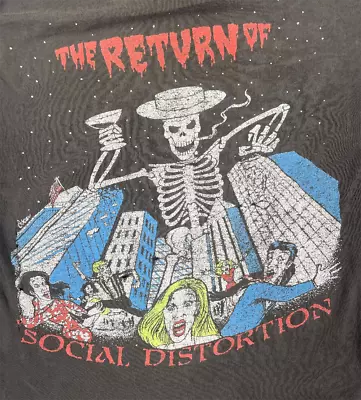 Buy Rare Social Distortion Band Tour Gift For Fan S To 5XL T-shirt GC1684 • 17.73£