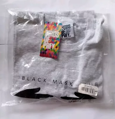 Buy Birds Of Prey Black Mask Club T-Shirt Size L Brand New & Sealed Harley Quinn  • 11.99£