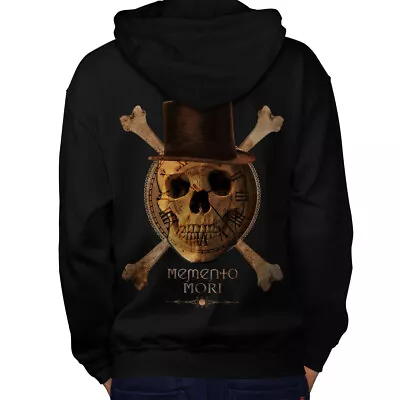 Buy Wellcoda Memento Mori Death Skull Mens Hoodie • 29.99£