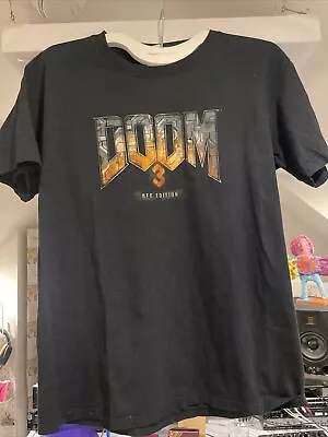 Buy Doom 3 Mens T-Shirt Black L Bethesda • 20£