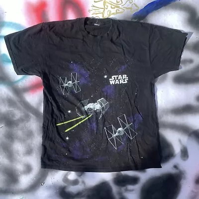 Buy Vintage Star Wars T Shirt All Over Graphic Print • 55£