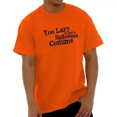 Buy Too Lazy Happy Halloween Costume Spooky T Shirt Tee For Women For Men Dad Mom • 18.66£