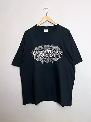 Buy 2007 Carpathian Forest Fuc You All Black Metal Band Tshirt Tour • 120.43£