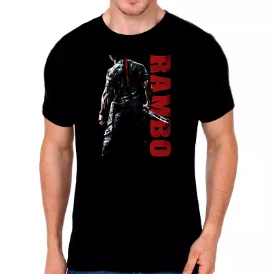 Buy RAMBO T Shirt - Action Movie T Shirt - Rocky Balboa T Shirt • 8.99£
