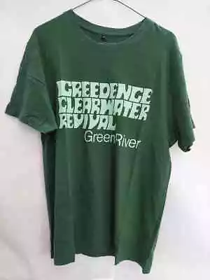 Buy Creedence Clearwater Revival Green River Green Short Sleeve T Shirt Nh12042 • 19.60£