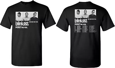 Buy Blink 182 Tour T Shirt Front & Back Print XL Black. • 16.99£