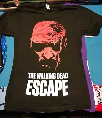 Buy The Walking Dead Run Survive Escape Small S Black T Shirt RSR Tee New • 9.99£