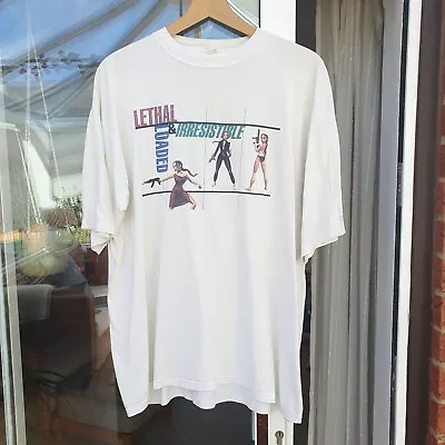 Buy Lara Craft Tomb Raider 2 1997 Large Vintage Top • 34.99£