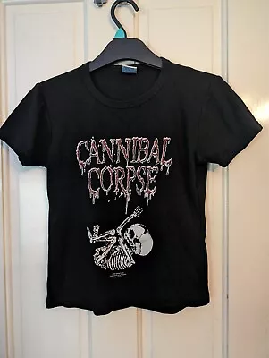 Buy Cannibal Corpse Butchered At Birth Band T Shirt XS • 8.25£