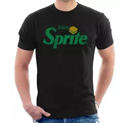 Buy Enjoy Sprite Distressed Logo Men's T-Shirt • 17.95£