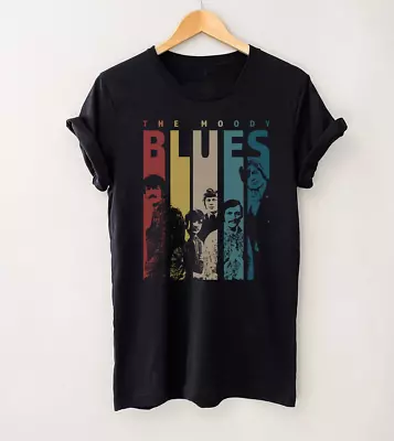 Buy The Moody Blues Band T-shirt Black All Sizes Short Sleeve S-5Xl JJ3879 • 18.62£