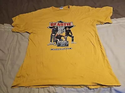 Buy Beastie Boys Shirt Unisex  XL-XXL Solid Gold Hits Hip Hop Rap 90's Vintage • 29.99£