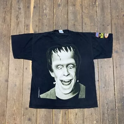 Buy Frankenstein T-Shirt Mens Herman Monster Series Y2K Graphic Tee Black XL • 160£