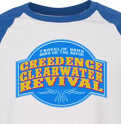 Buy Creedence Clearwater Revival New Blue T SHIRT John Fogerty  All Sizes S - XXL • 15.87£