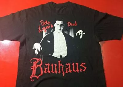 Buy Reprint Bauhaus Bela Lugosi's Dead Cotton Black Men All Size T-Shirt • 16.80£