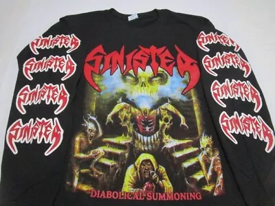 Buy SINISTER Diabolical Summoning LONG SLEEVE LARGE Size SINISTER Last One! • 27.60£