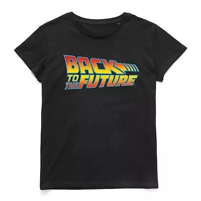 Buy Official Back To The Future Classic Logo Women's T-Shirt • 12.99£