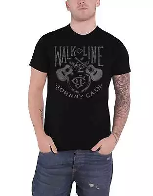 Buy Johnny Cash T Shirt Walk The Line New Official Mens Black S • 16.95£
